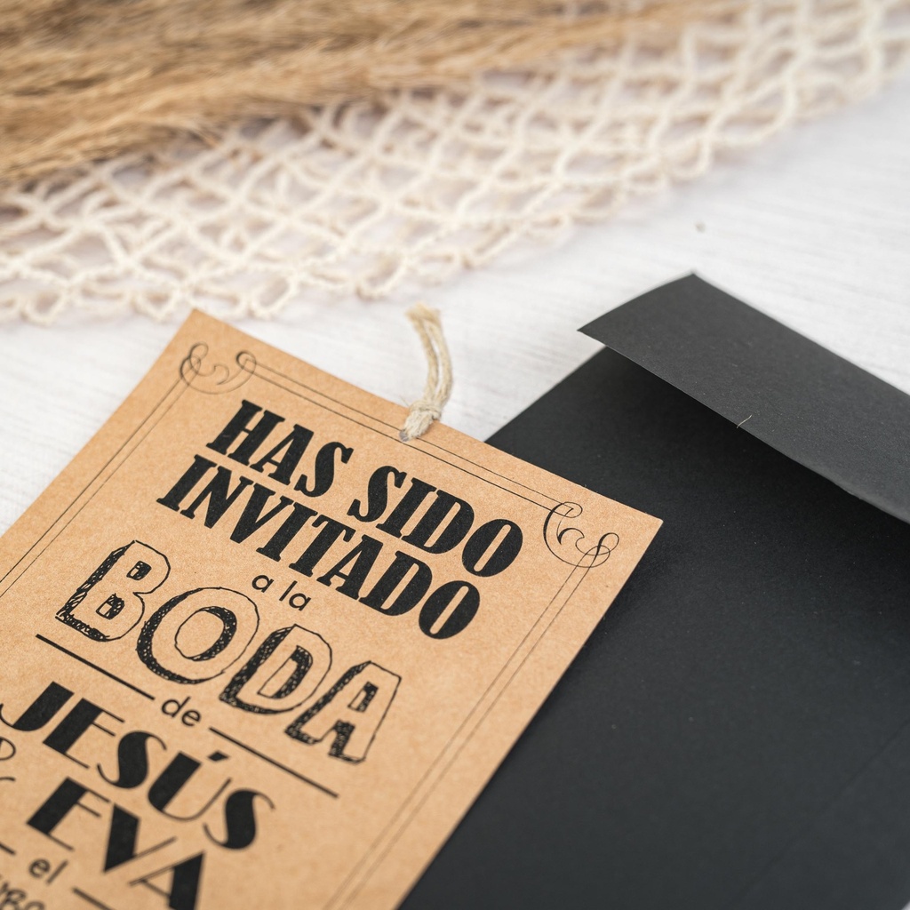 INVITACIÓN DE BODA ALOHA