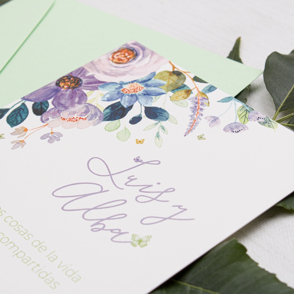 INVITACIÓN DE BODA ALOHA