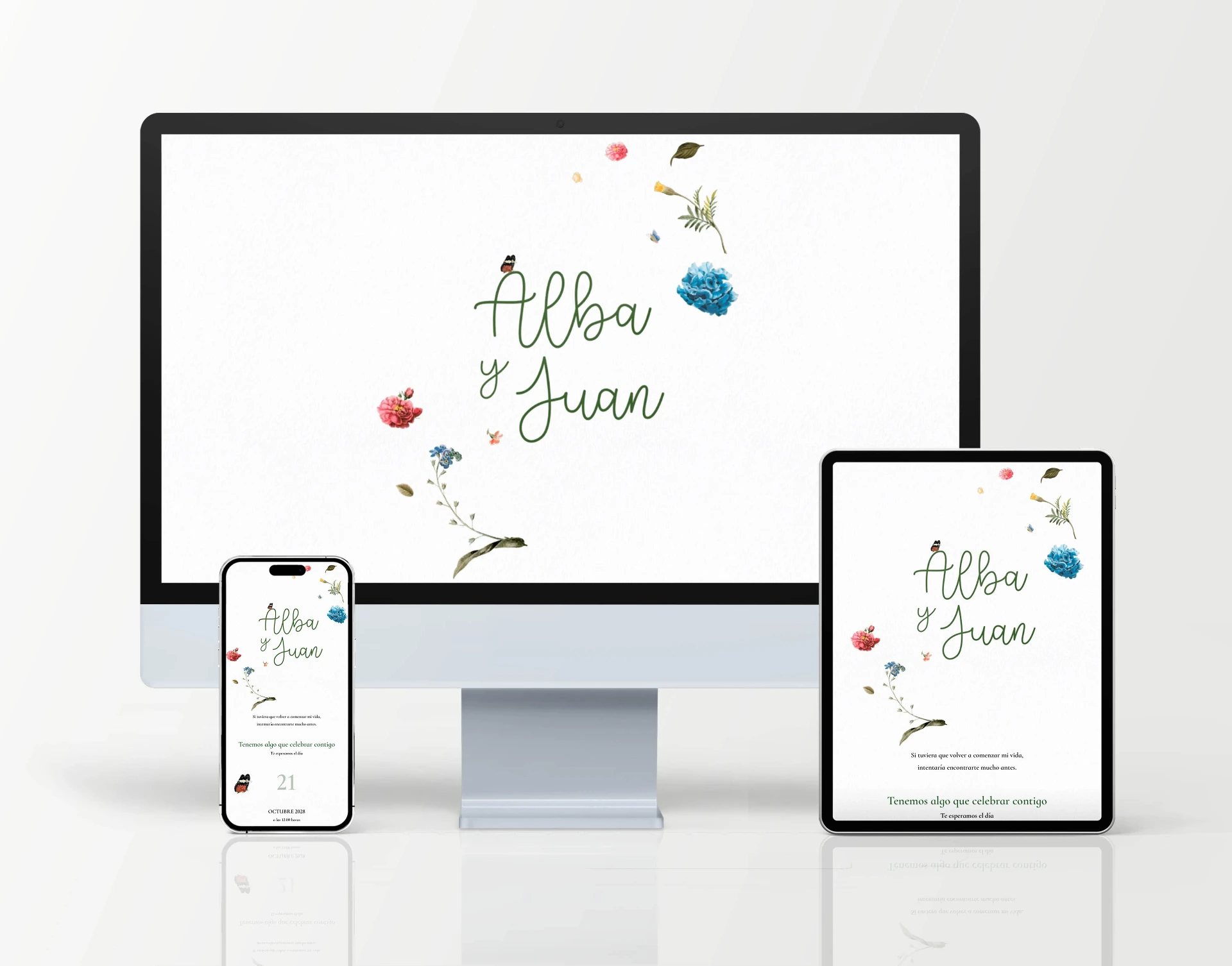 INVITACIÓN DE BODA DIGITAL