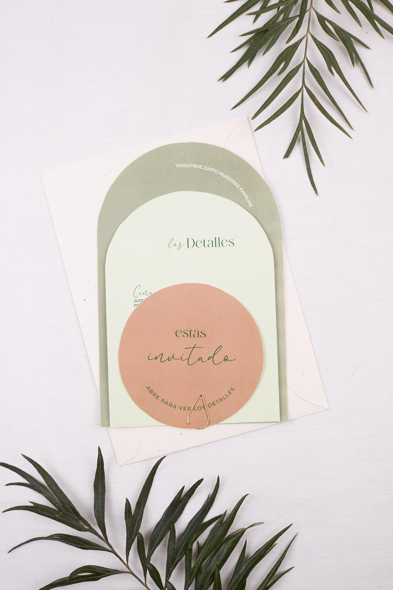INVITACIÓN DE BODA AGUACATE LOVERS (SI, AZUL CIELO)