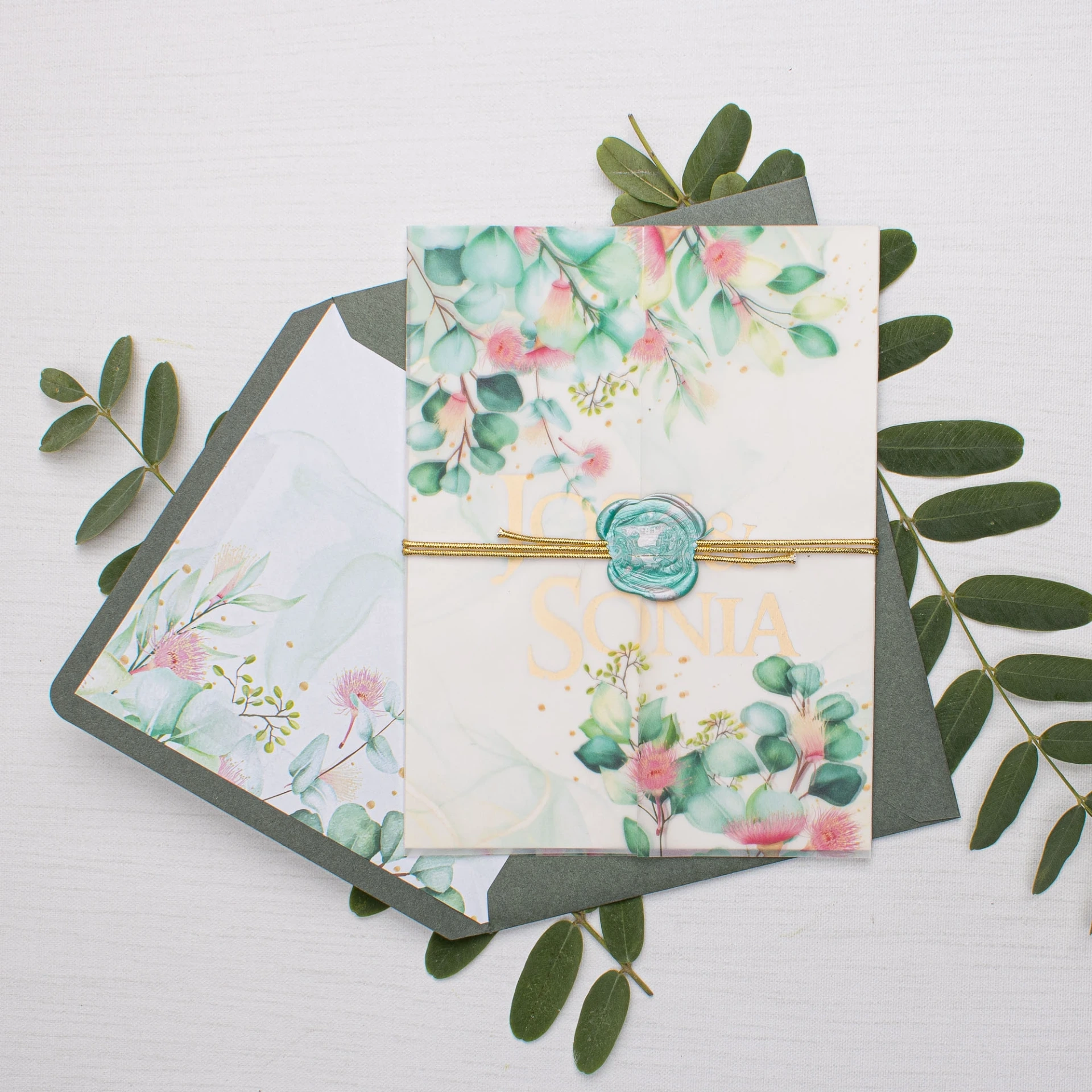 Invitación de boda The Ring