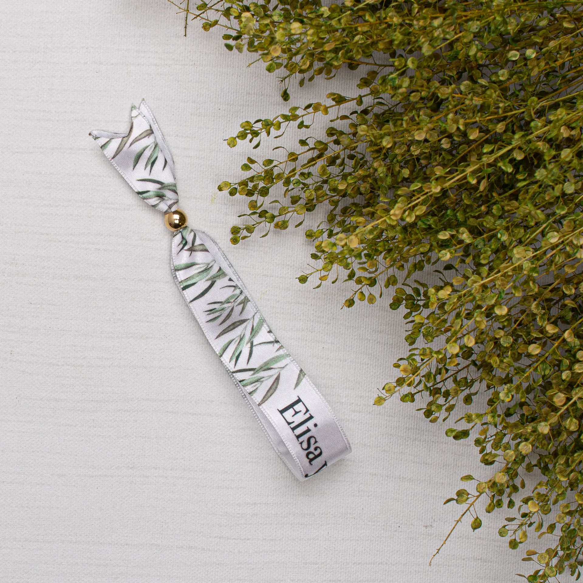 Vuestro evento, vuestra pulsera · Pulsera tela personalizada