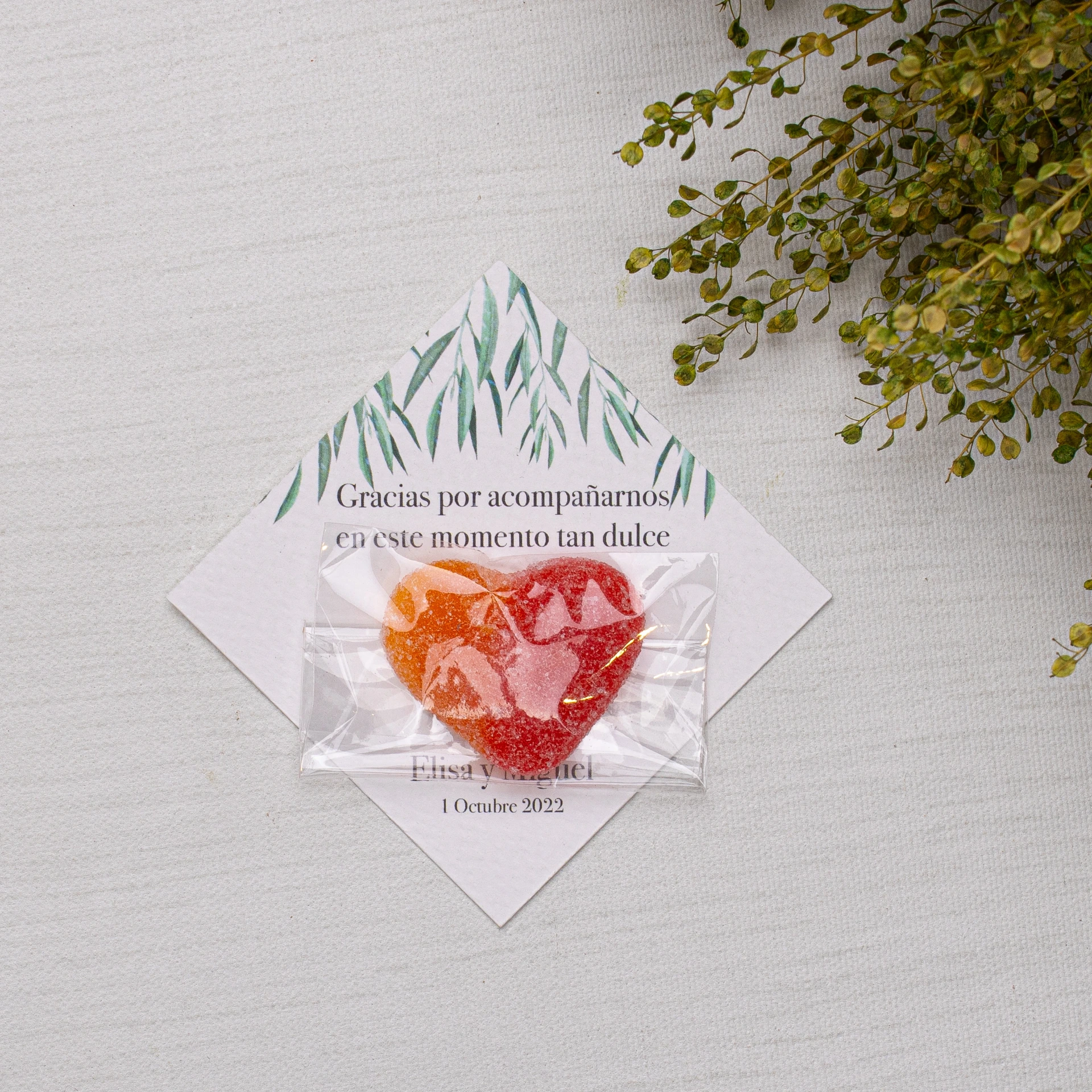 CHUCHERIA DE AGRADECIMIENTO