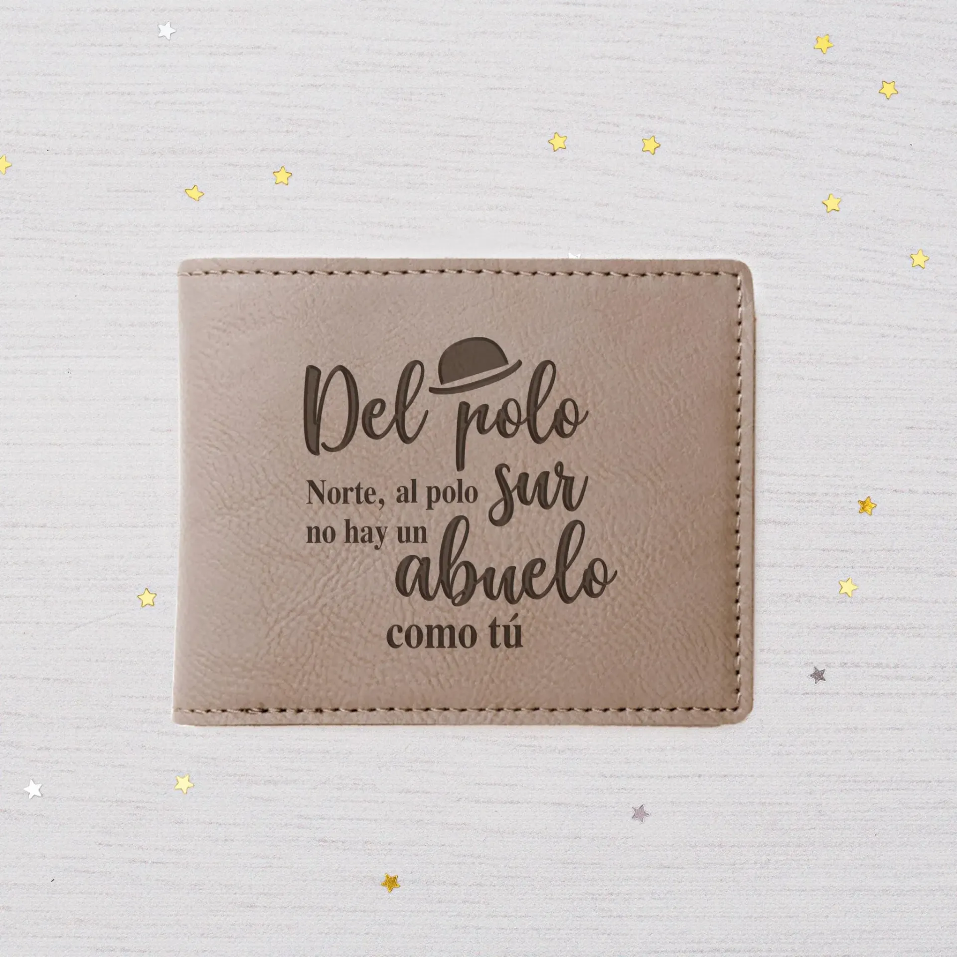 Elegancia que acompaña · Cartera cuero de piel