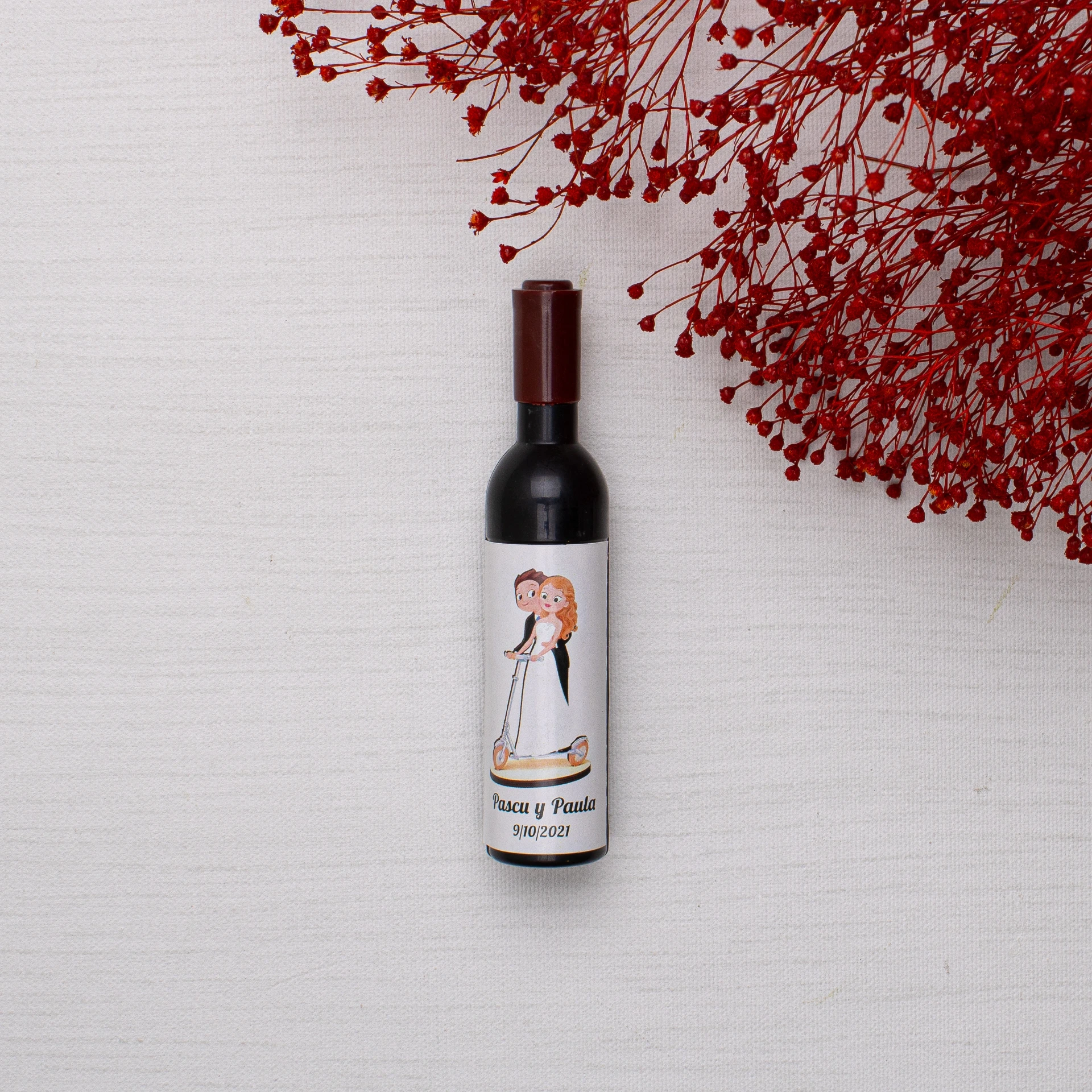 ABRIDOR IMÁN VINO PERSONALIZADO