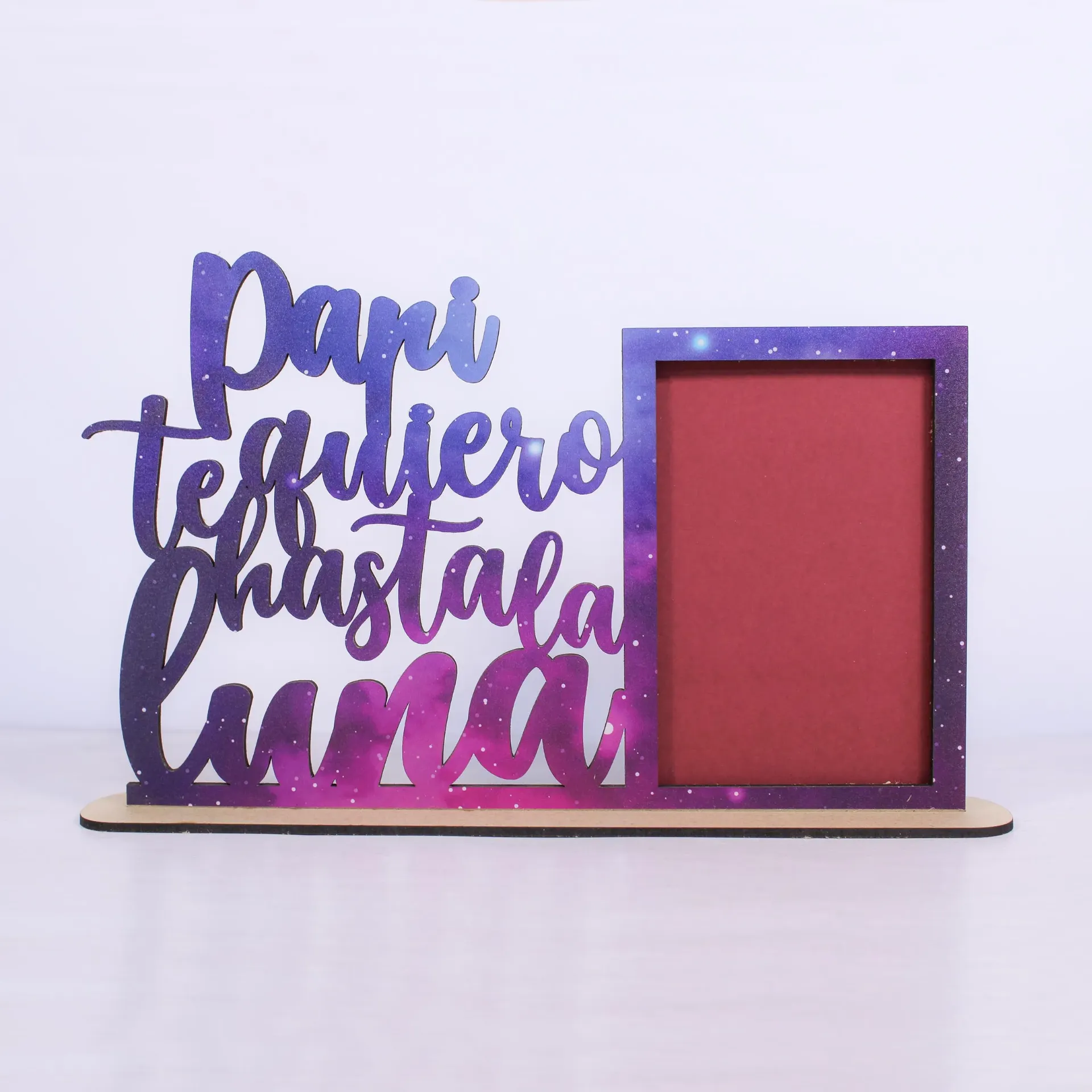 Marco de fotos "Te quiero hasta la luna"