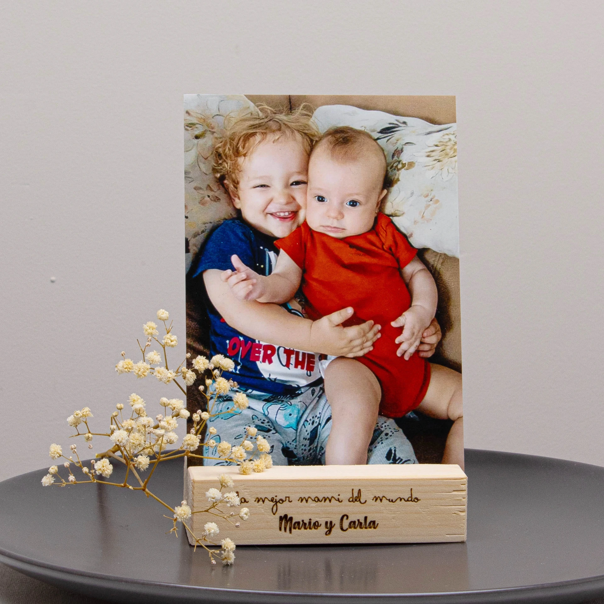 MARCO FOTO CON BASE GRABADA