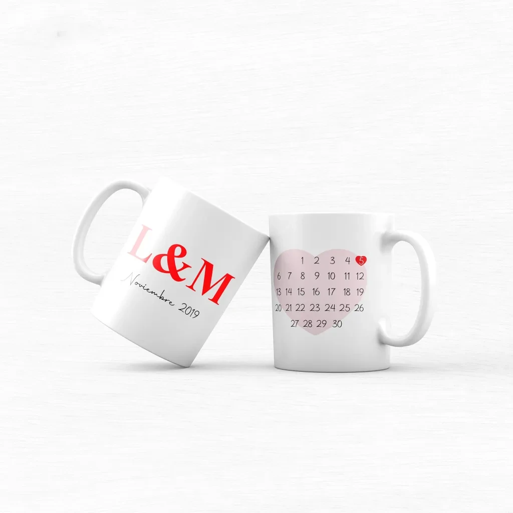 Fecha para recordar · Taza calendario