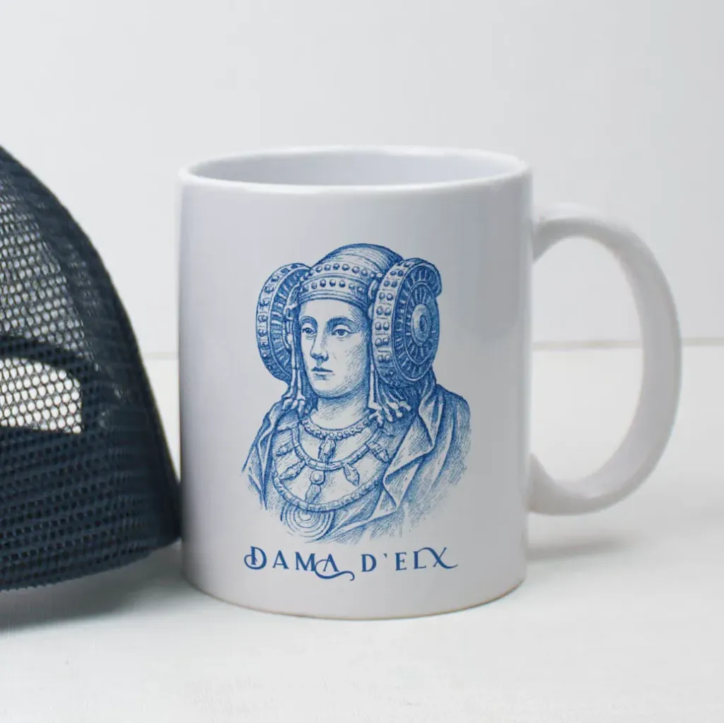 Orgullo ilicitano · Taza Dama Elche