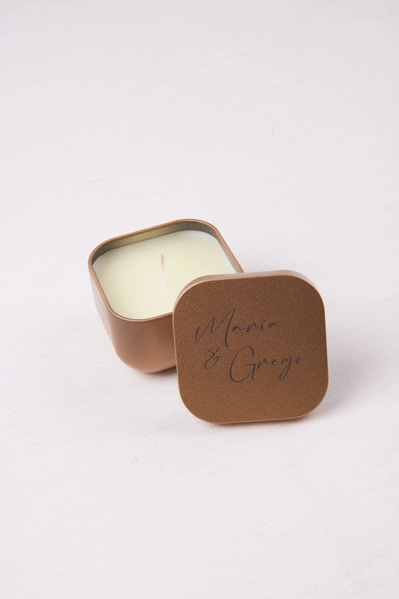 VELA METALICA PERSONALIZADA