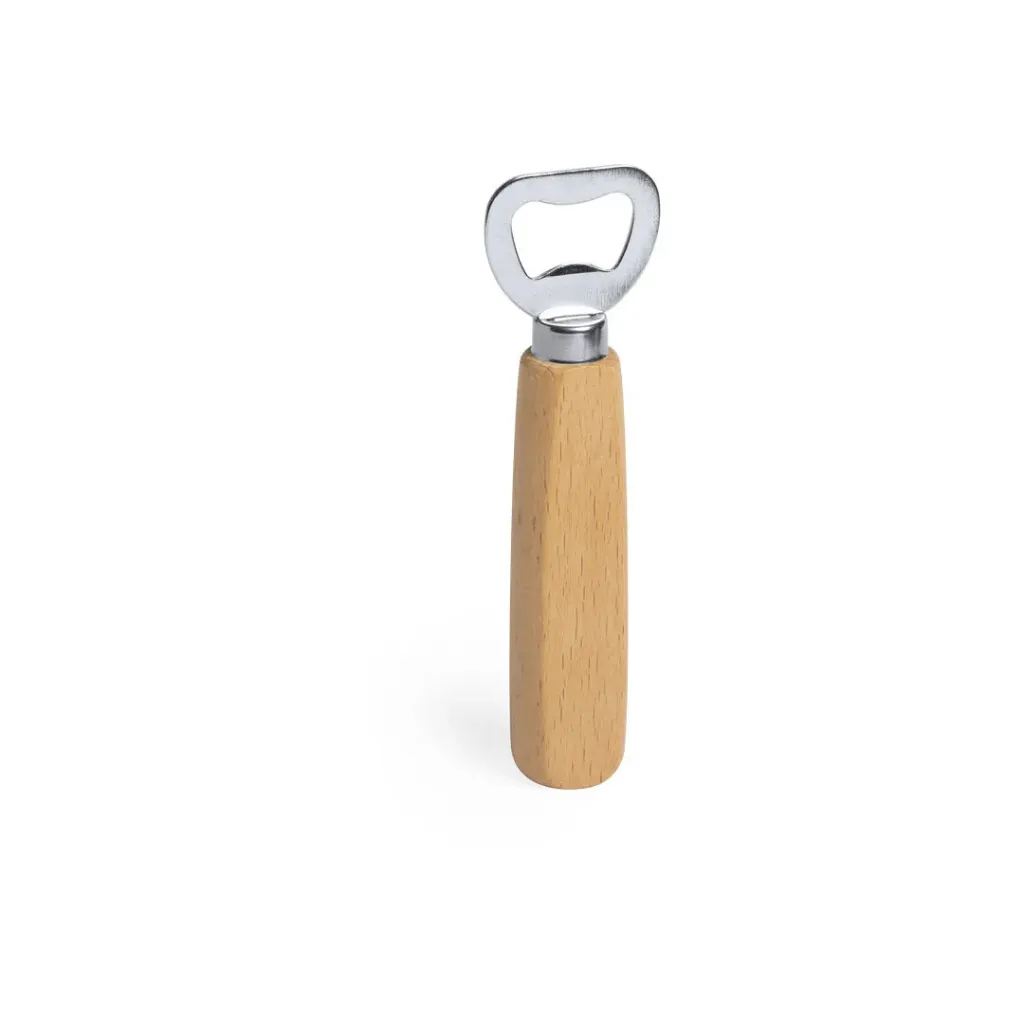 Brindis con estilo · Abridor madera mango