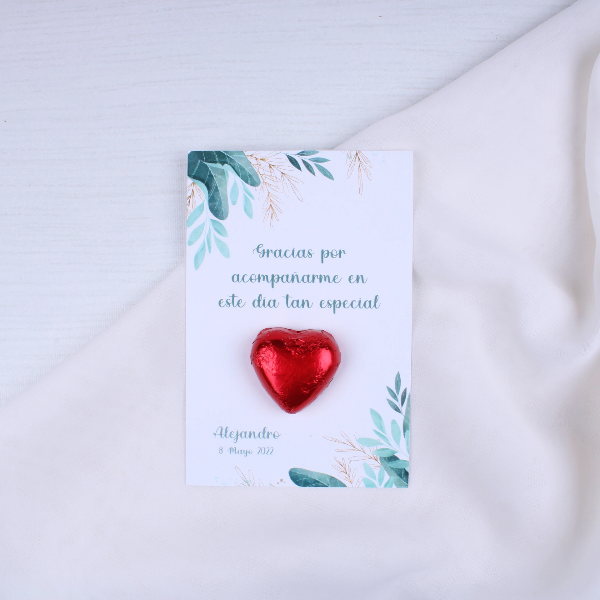 BOMBÓN DE AGRADECIMIENTO