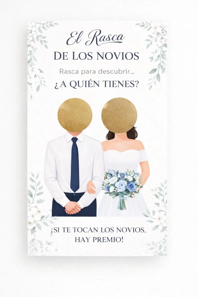 RASCA Y GANA ¿QUIEN TIENE A LOS NOVIOS?