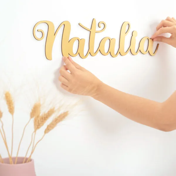Palabras que decoran  · Nombres de madera (20, AZUL CIELO)