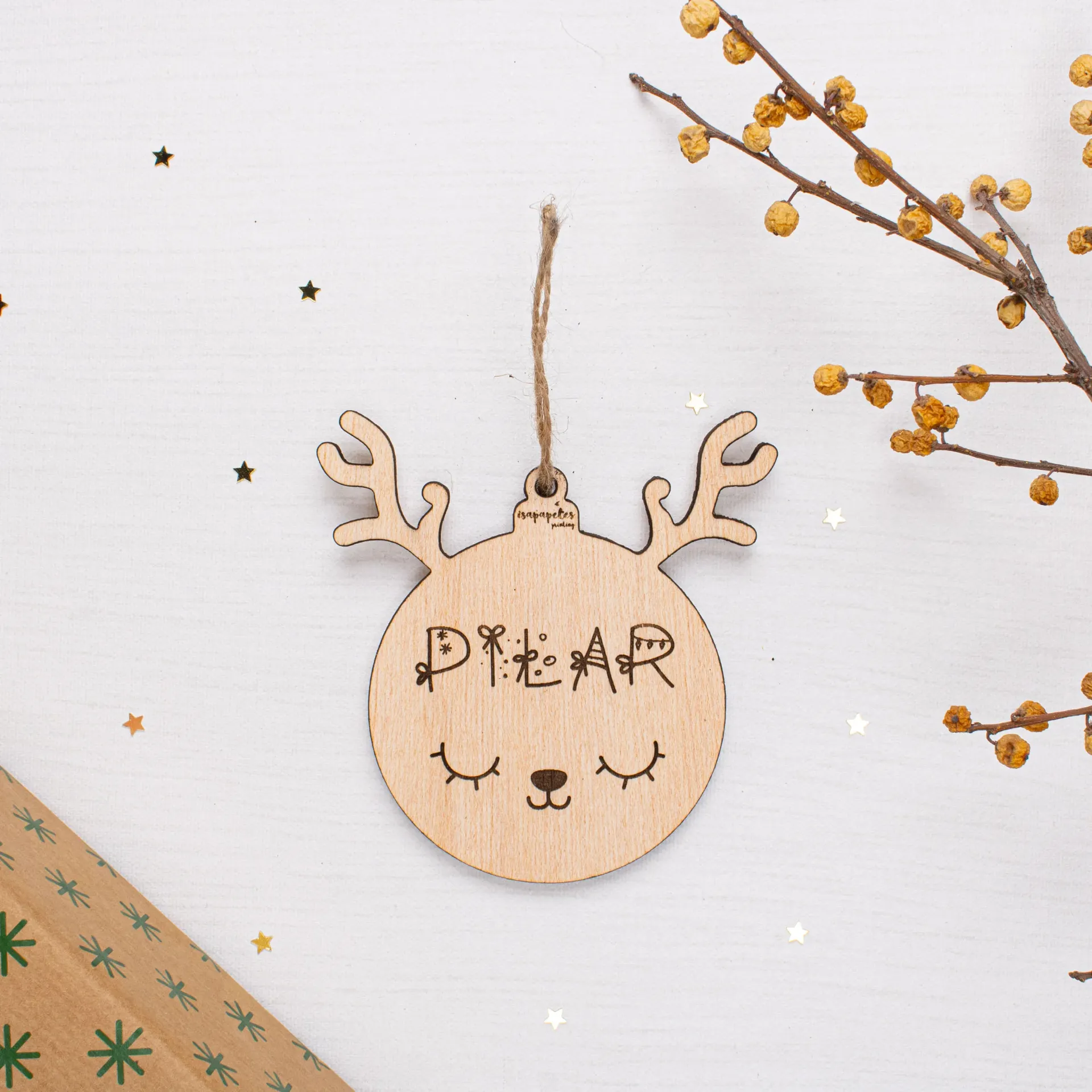 Navidad con encanto · Bola 12  Pilar reno