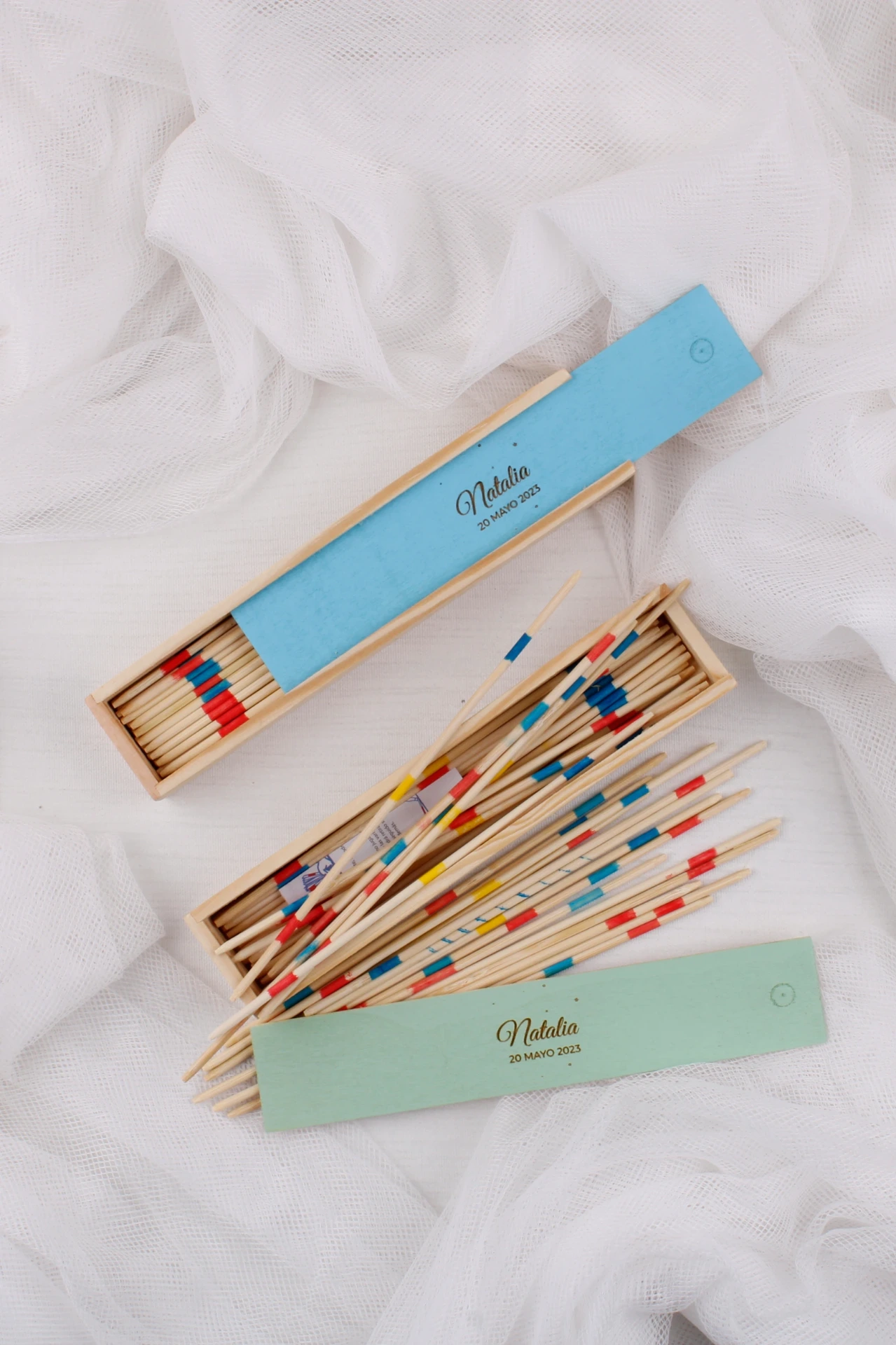 Jugar y sonreír · Mikado juego madera (MADERA (SIN COLOR))