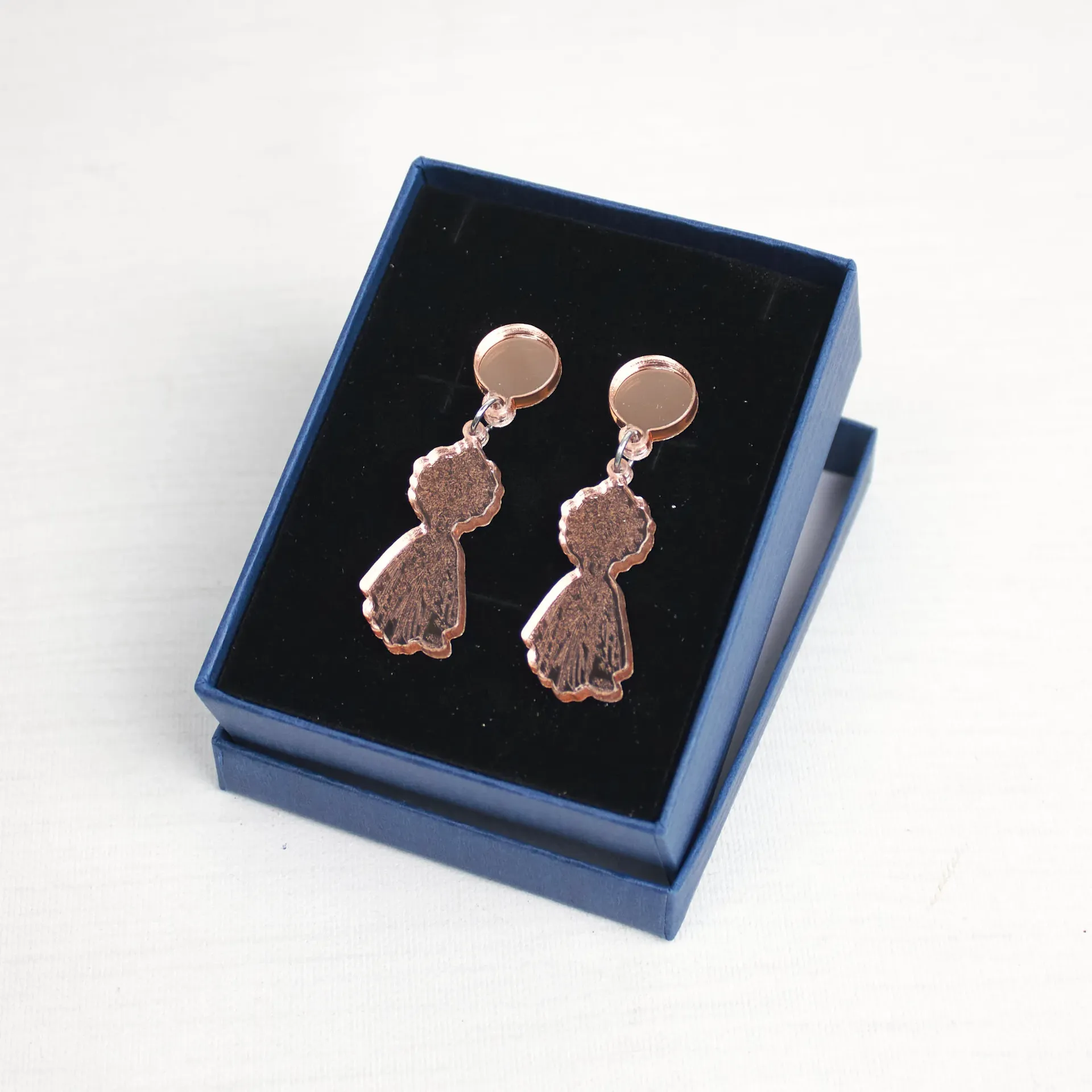 Pendientes Edición especial Mare de Déu de l'Assumpsió (ESPEJO ORO)