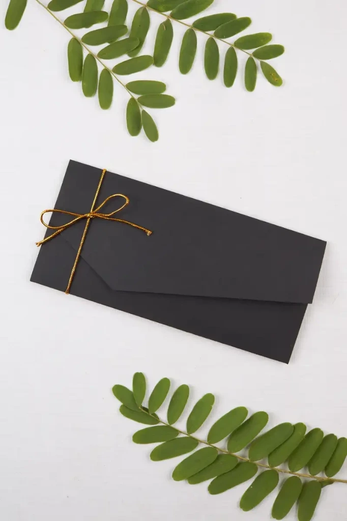Invitación de boda Atelier Noir