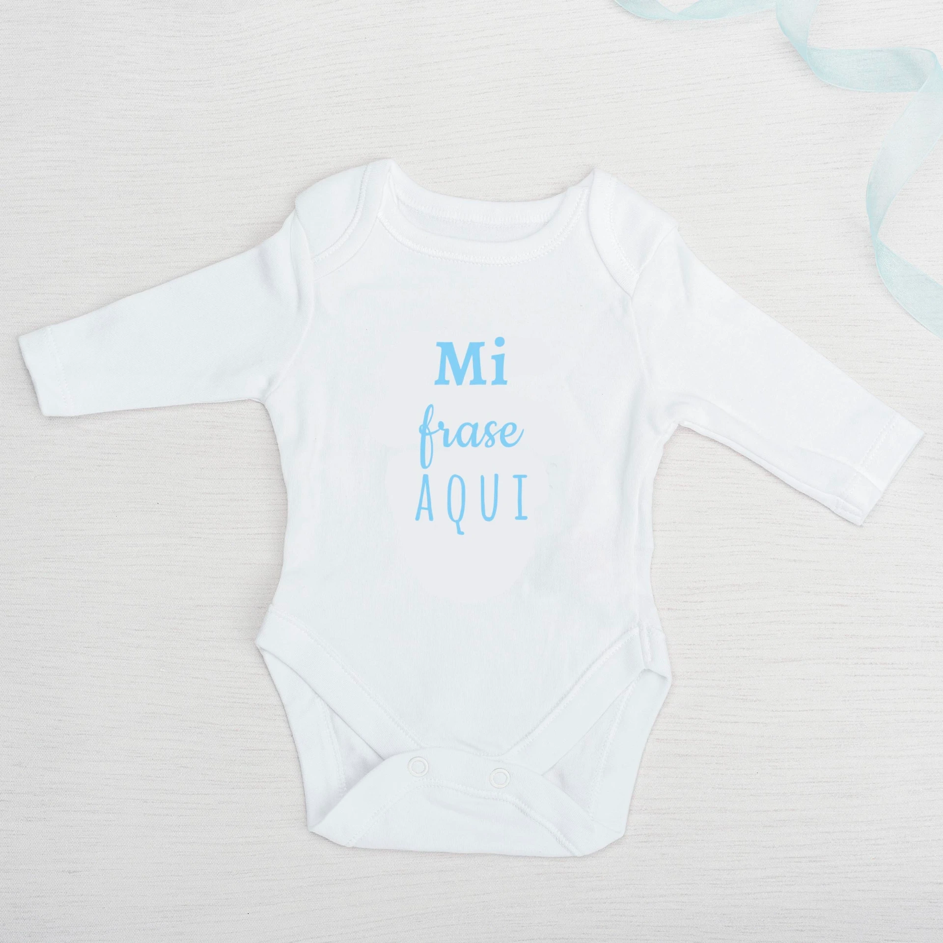 BODY PERSONALIZADO (BLANCO, 3 MESES, CORTA)